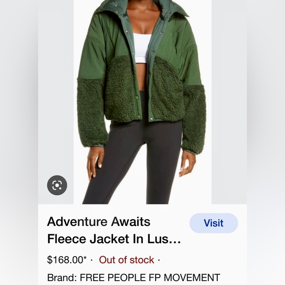 FP Movement by Free People Jackets & Blazers - New Free People Adventure awaits jacket dark green small NWOT